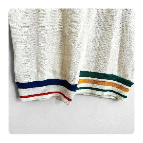 ★ Zara Unisex Limited Edition Asymmetrical Woven Vest 2023 SS - Cream ★